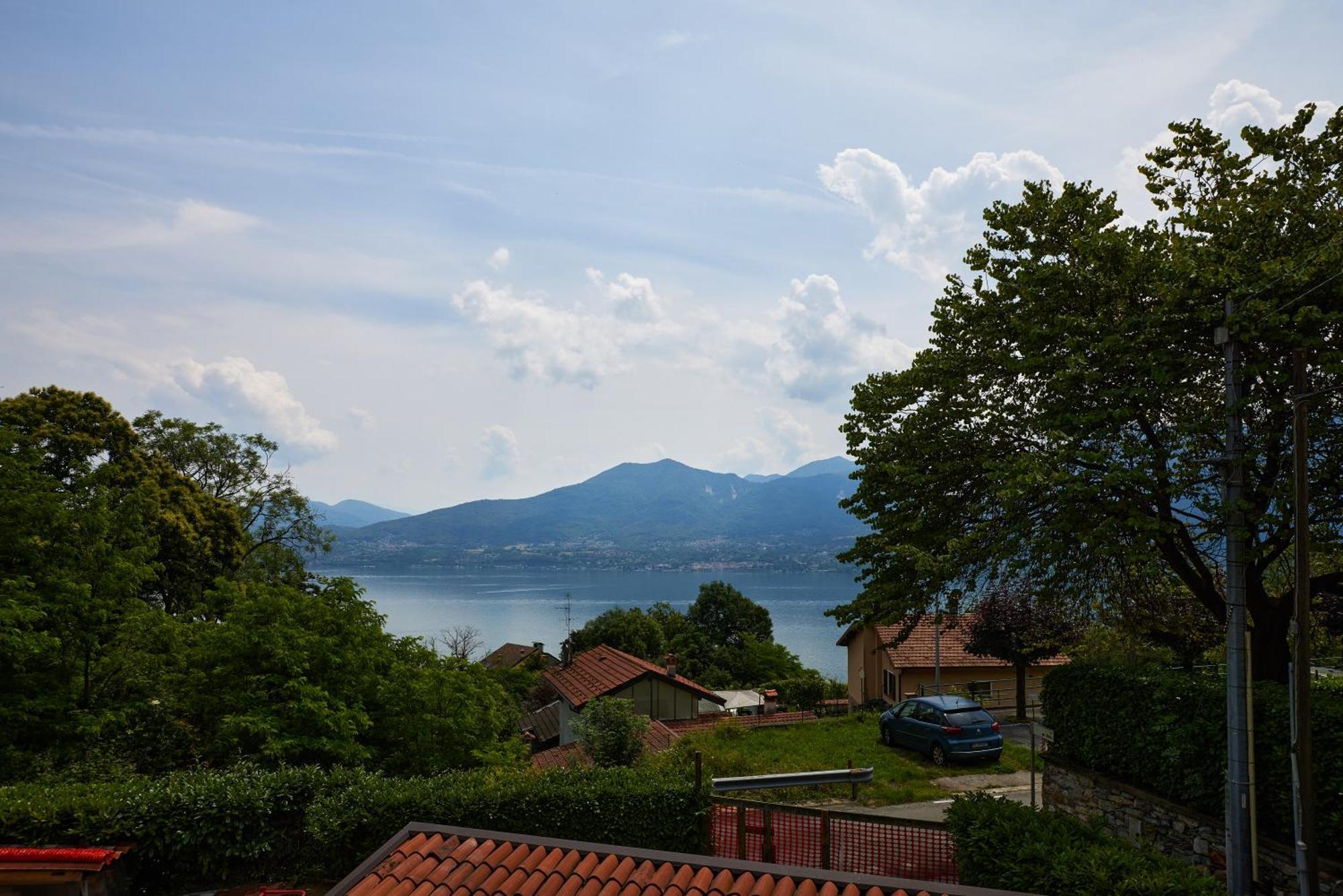 Villa Di Paese - Splendida Vista Lago Maggiore Оджеббіо Екстер'єр фото