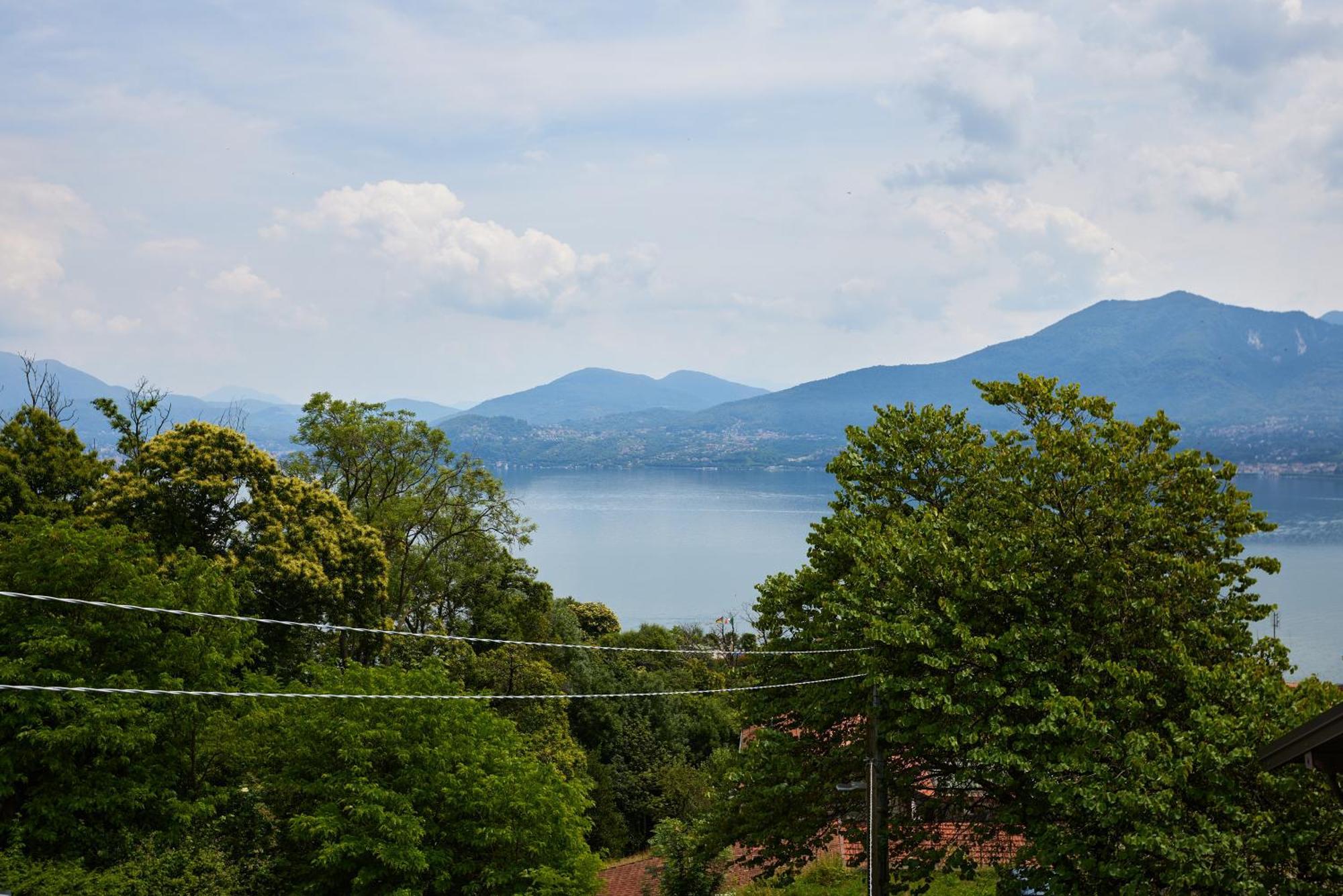Villa Di Paese - Splendida Vista Lago Maggiore Оджеббіо Екстер'єр фото